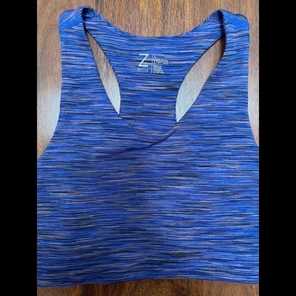 Zella girls sports bra Large EUC - Picture 3 of 5